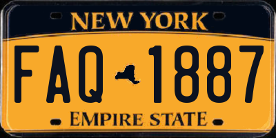 NY license plate FAQ1887