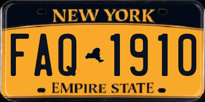 NY license plate FAQ1910