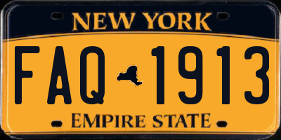 NY license plate FAQ1913