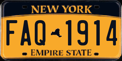 NY license plate FAQ1914