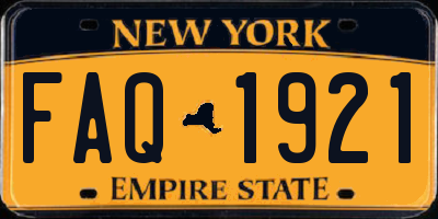NY license plate FAQ1921