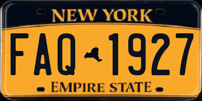 NY license plate FAQ1927