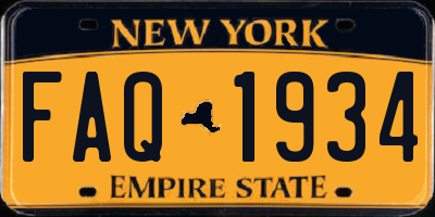 NY license plate FAQ1934