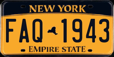 NY license plate FAQ1943