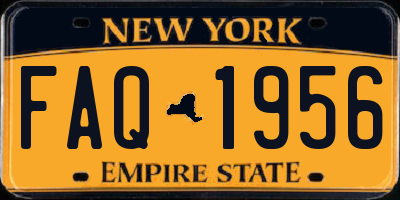 NY license plate FAQ1956