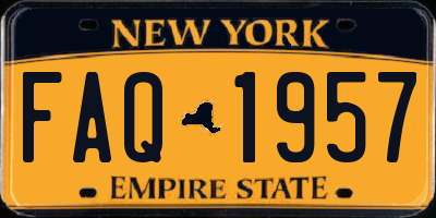 NY license plate FAQ1957