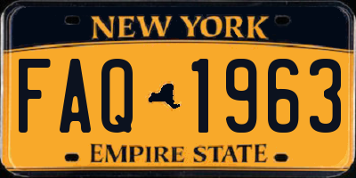 NY license plate FAQ1963