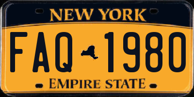 NY license plate FAQ1980