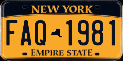 NY license plate FAQ1981