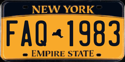 NY license plate FAQ1983