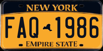 NY license plate FAQ1986