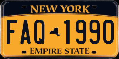 NY license plate FAQ1990