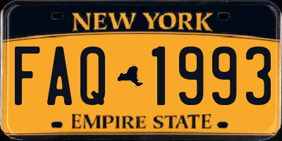 NY license plate FAQ1993