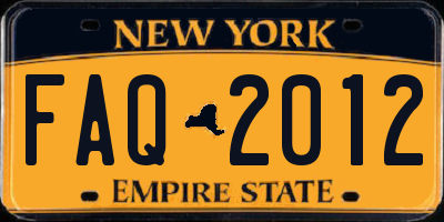 NY license plate FAQ2012