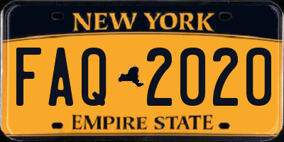 NY license plate FAQ2020