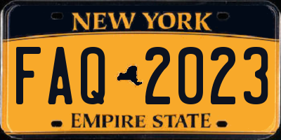 NY license plate FAQ2023