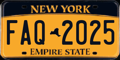 NY license plate FAQ2025