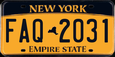 NY license plate FAQ2031
