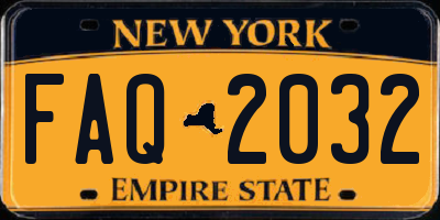 NY license plate FAQ2032