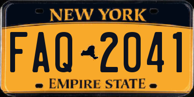 NY license plate FAQ2041