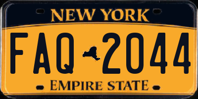 NY license plate FAQ2044