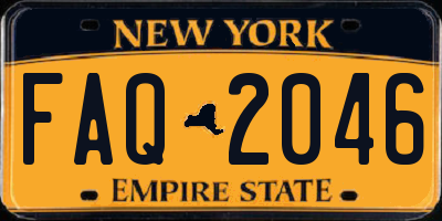 NY license plate FAQ2046