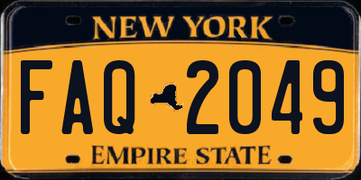 NY license plate FAQ2049