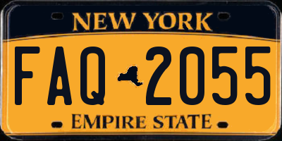 NY license plate FAQ2055