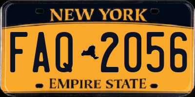 NY license plate FAQ2056