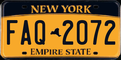NY license plate FAQ2072
