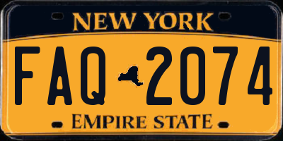 NY license plate FAQ2074