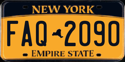 NY license plate FAQ2090