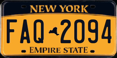 NY license plate FAQ2094