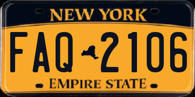 NY license plate FAQ2106