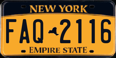 NY license plate FAQ2116