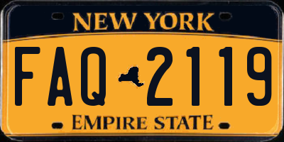 NY license plate FAQ2119