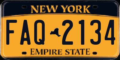 NY license plate FAQ2134