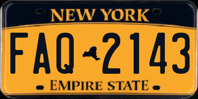 NY license plate FAQ2143