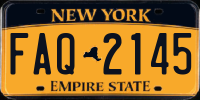 NY license plate FAQ2145