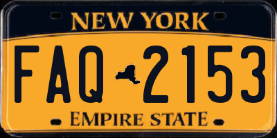 NY license plate FAQ2153