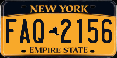 NY license plate FAQ2156