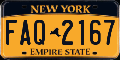 NY license plate FAQ2167