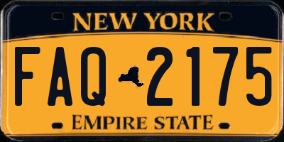 NY license plate FAQ2175