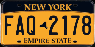 NY license plate FAQ2178