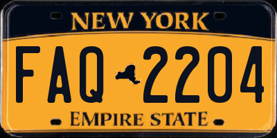 NY license plate FAQ2204
