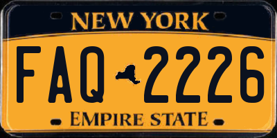 NY license plate FAQ2226