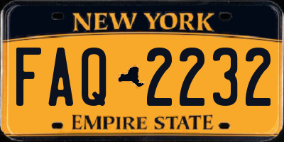 NY license plate FAQ2232
