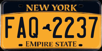 NY license plate FAQ2237