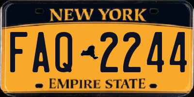 NY license plate FAQ2244
