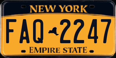 NY license plate FAQ2247
